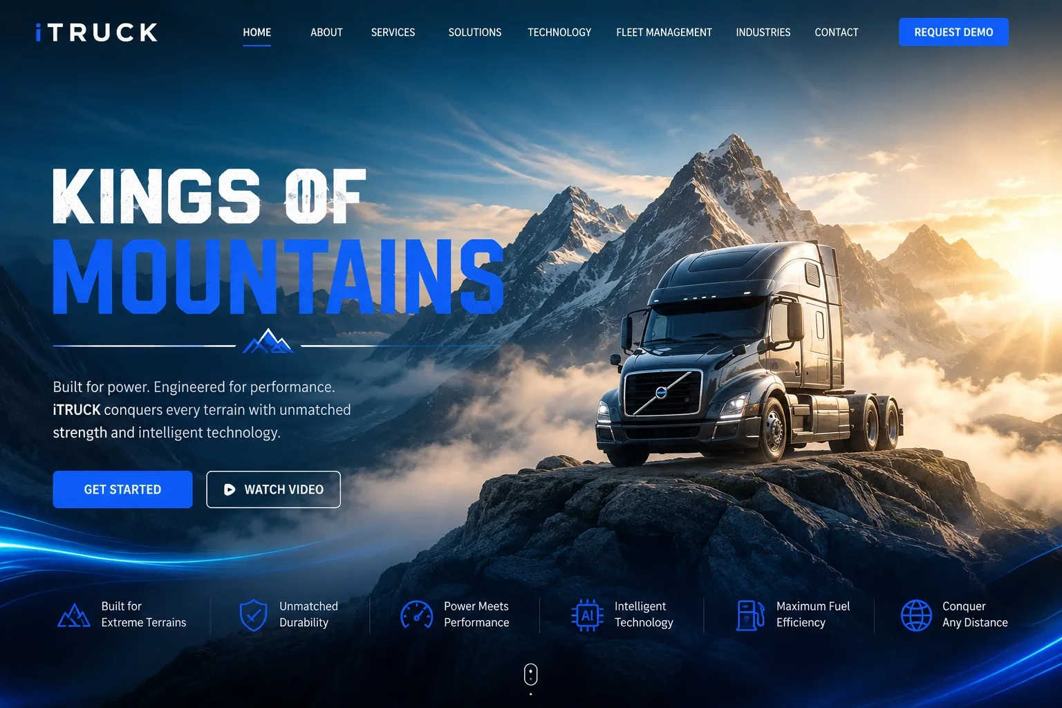 iTruck — Kings of Mountains — Creative Designs case study