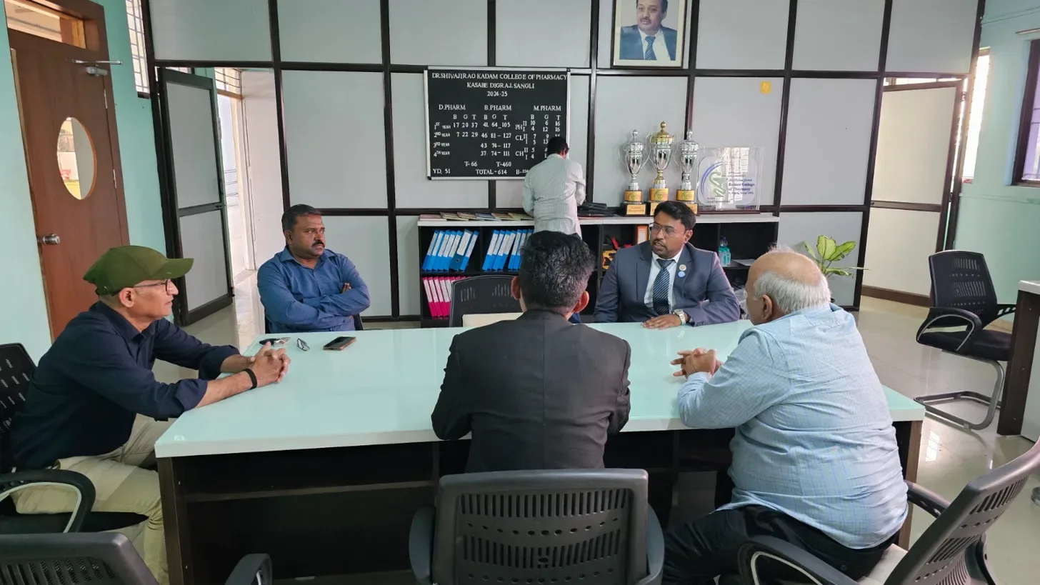 International tie-up meeting with Dr. Shivajirao Kadam College of Pharmacy