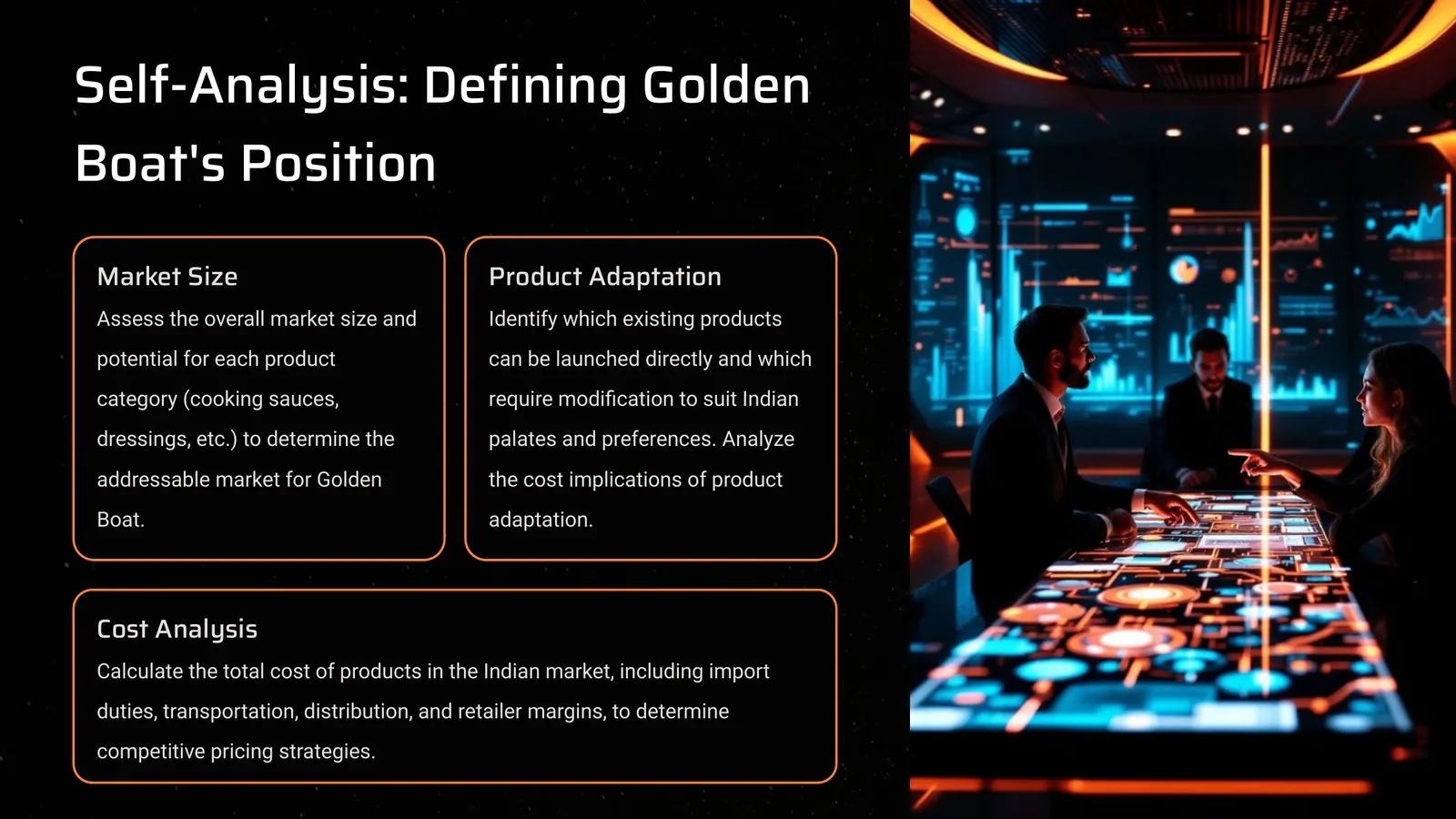 Self-Analysis: Defining Golden Boat's Position