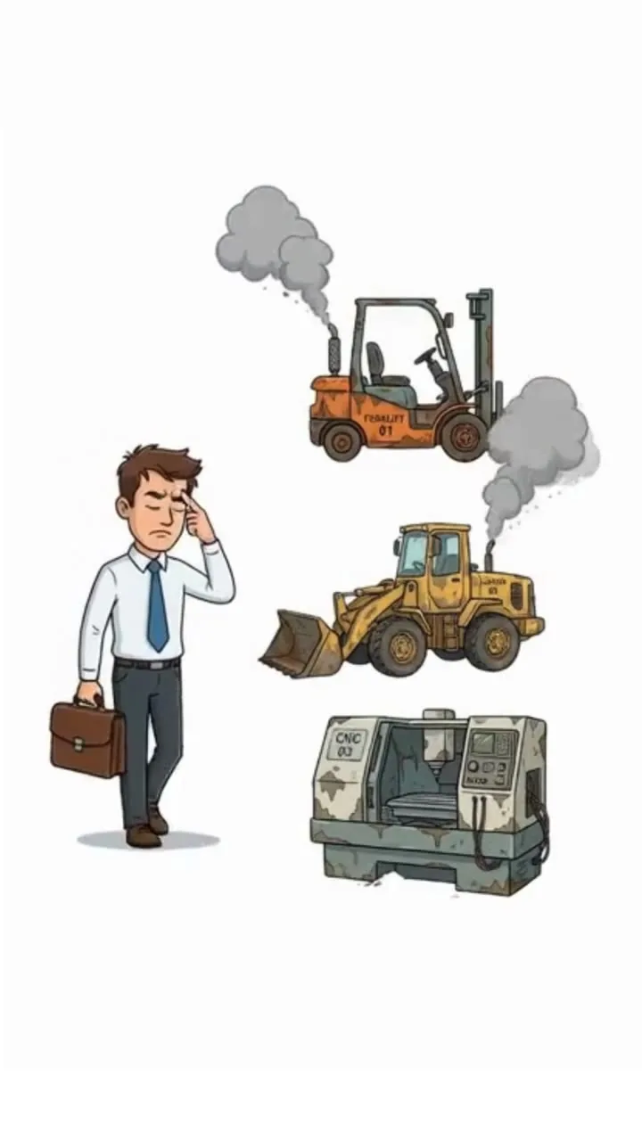 Workday overload, animated